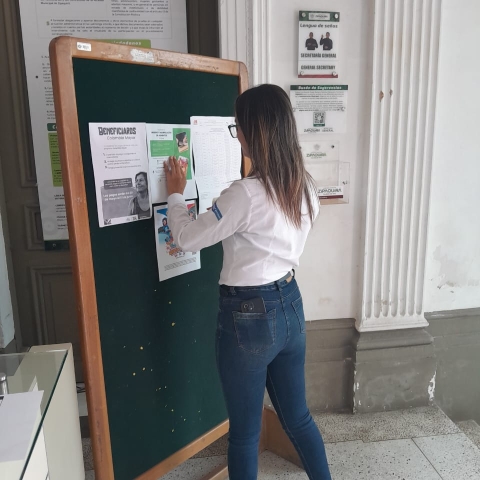 Actualización de carteleras